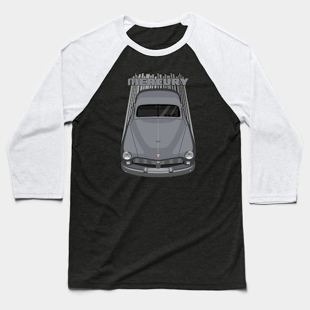 Mercury Coupe 1949 - Grey Baseball T-Shirt by V8social